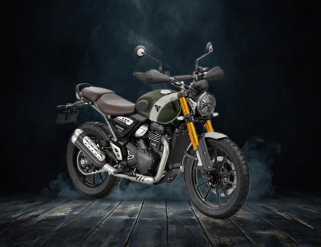 Triumph Scrambler 400 X Triumph Scrambler 400 X on Rent